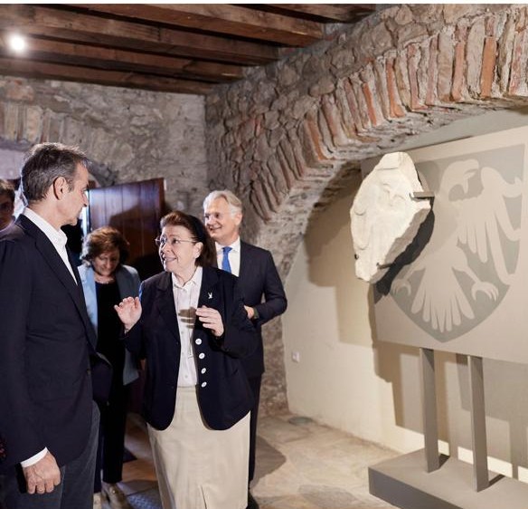 Κυριάκος Μητσοτάκης, Λίνα Μενδώνη, Δημήτρης Πτωχός