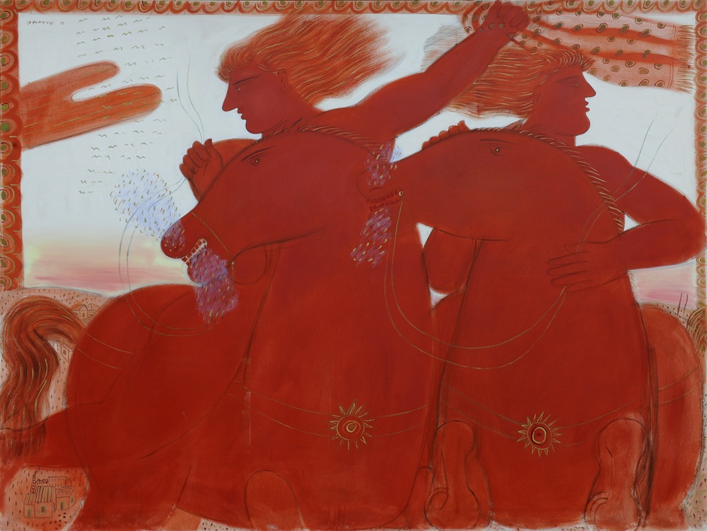 Alekos Fassianos Survey Opens at National Gallery in Corfu