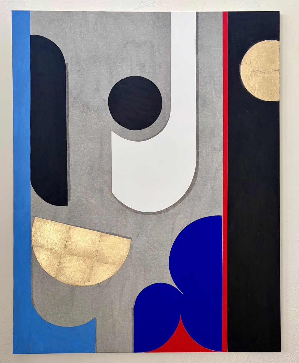 Philippos Theodorides_Acrylic Oil & Gold Leaf on canvas_165X200cm@ZG