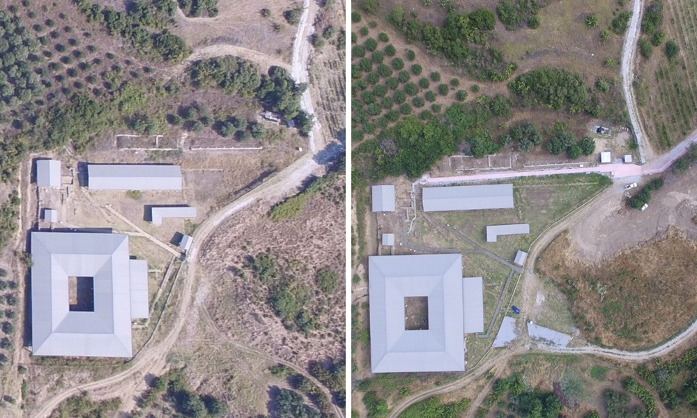 Το Γυμνάσιο Αμφίπολης πριν και μετά τις διαδρομές ΑμεΑ