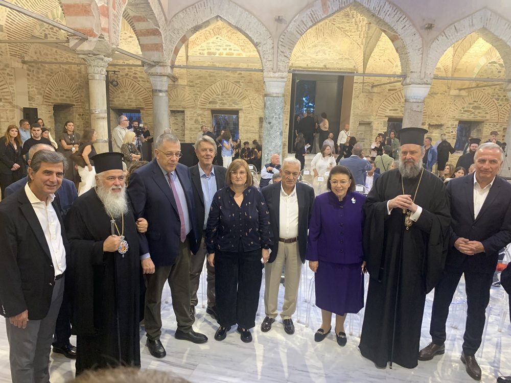 Κ. Γκιουλέκας, Μητροπολίτης Βαρνάβας, Ν. Ταχιάος, Θ. Βλαχούλης, Τ. Πρωτοψάλτη, Λ. Κυρίζογλου, Λ. Μενδώνη, Μητροπολίτης Φιλόθεος, Στ. Καλαφάτη